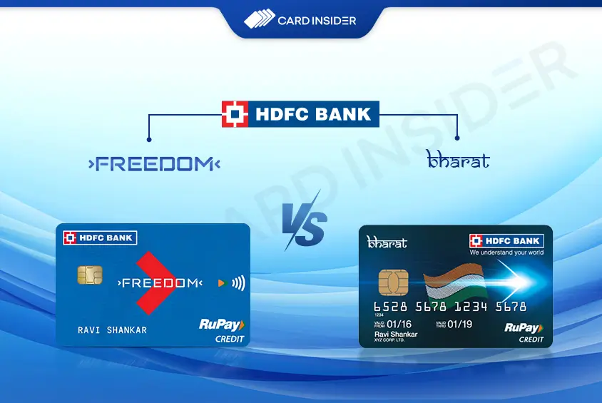 HDFC Bank Freedom vs Bharat Credit Card